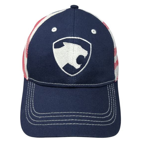 Doosan Strapback Trucker Hat Multi One Size Adjustable Mesh Back Cap America